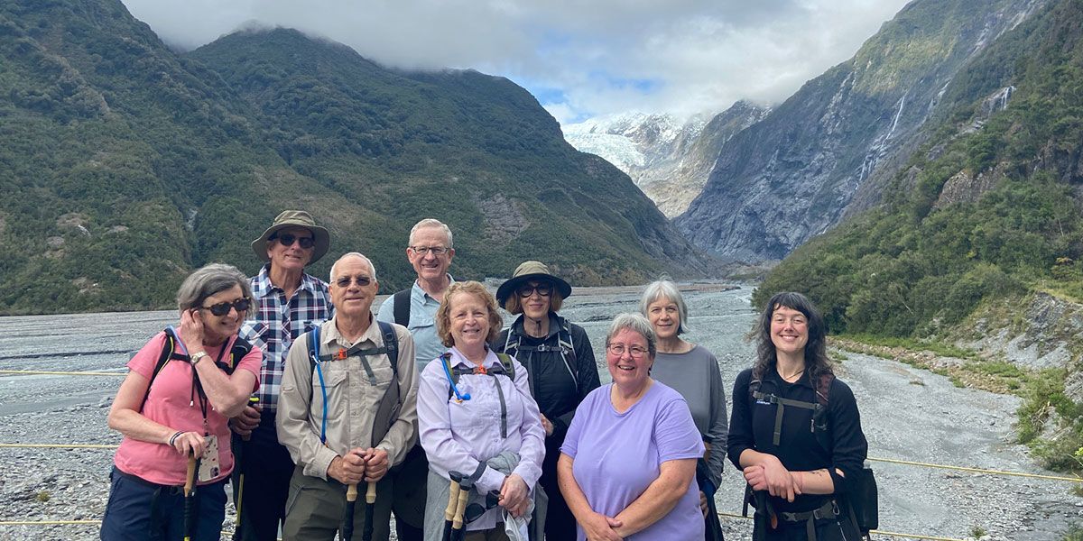 Hike near Franz Josef Glacier