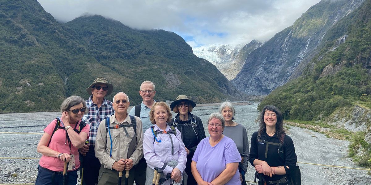 Hike near Franz Josef Glacier