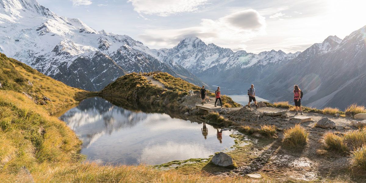 Hike Aoraki Mt. Cook National Park