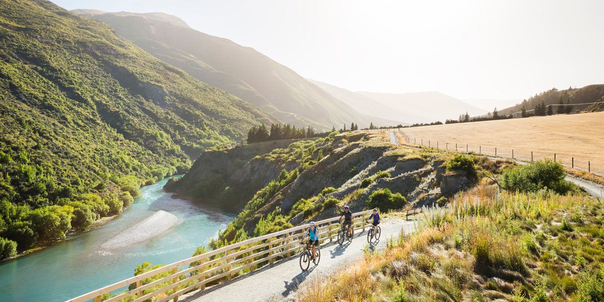 Bike Queenstown trail, Journey over Lindis Pass