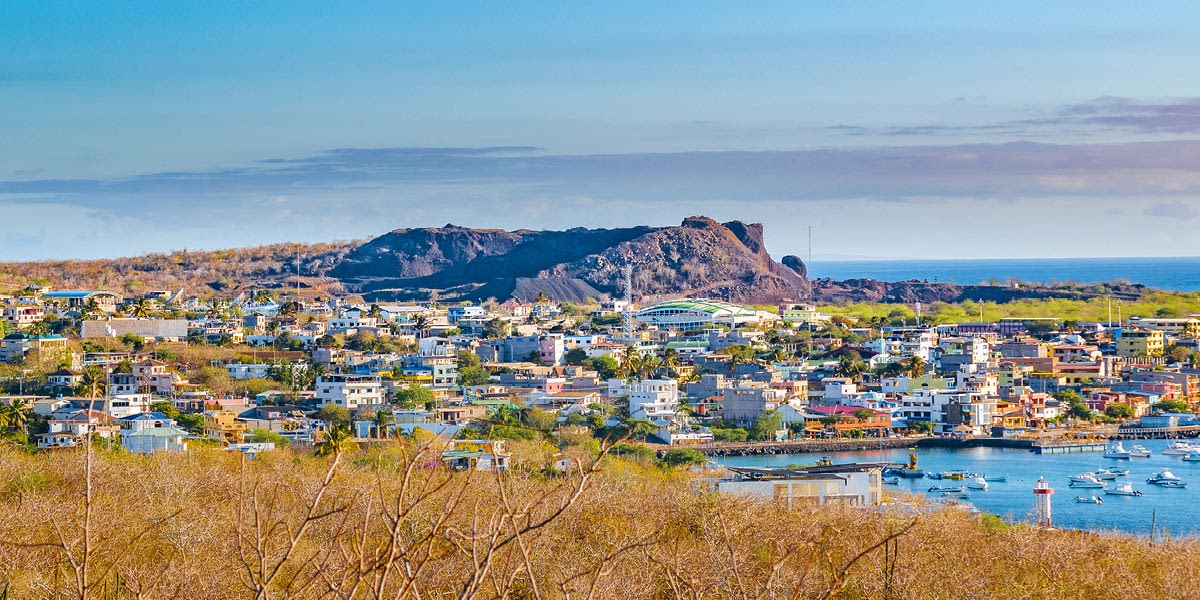 Fly to the Galapagos, cycle San Cristobal highlands